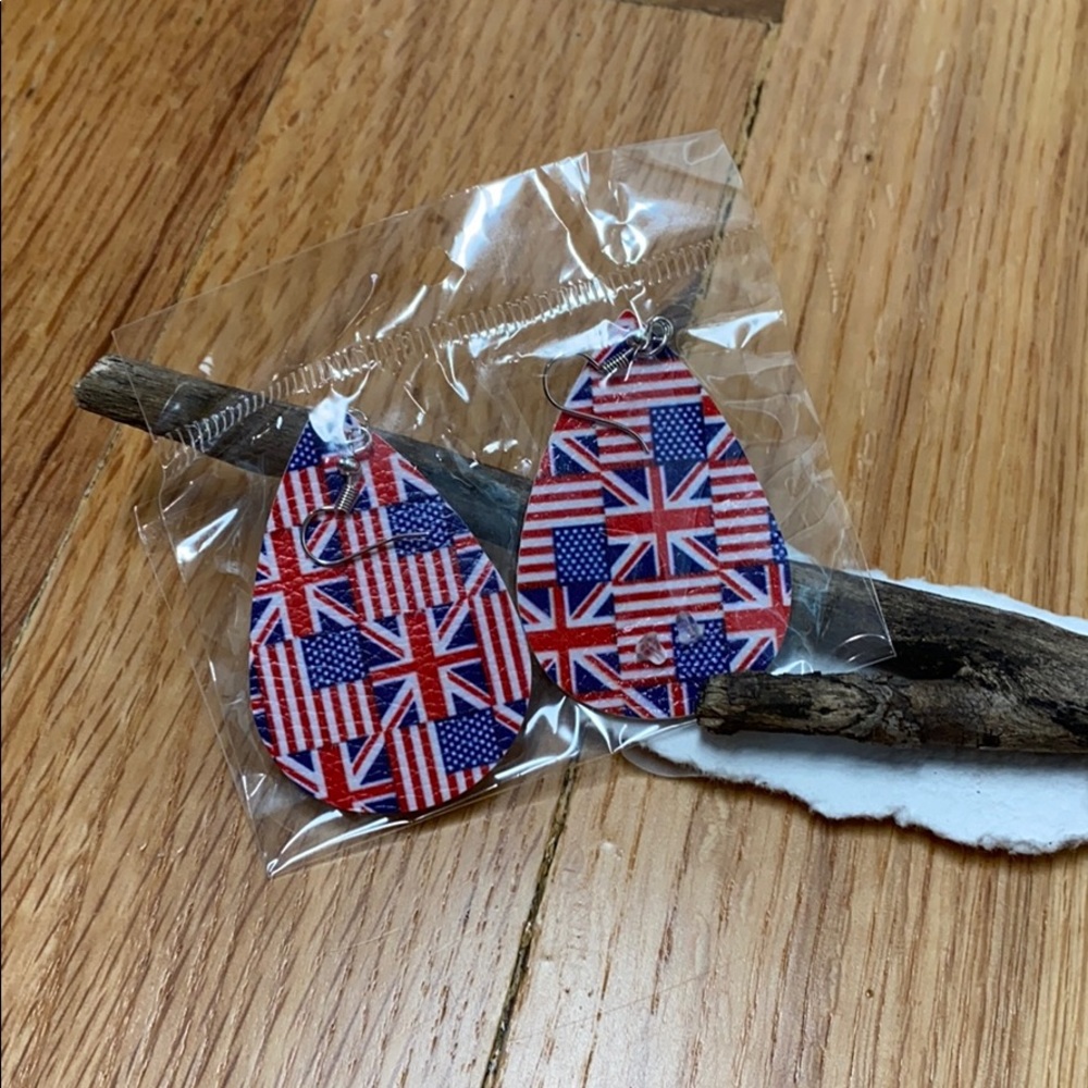 Patriotic earrings